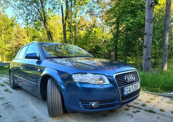 Audi A4 cena 24000 przebieg: 276000, rok produkcji 2008 z Gdynia małe 106